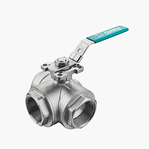  Three Way Ball Valve 1000psi